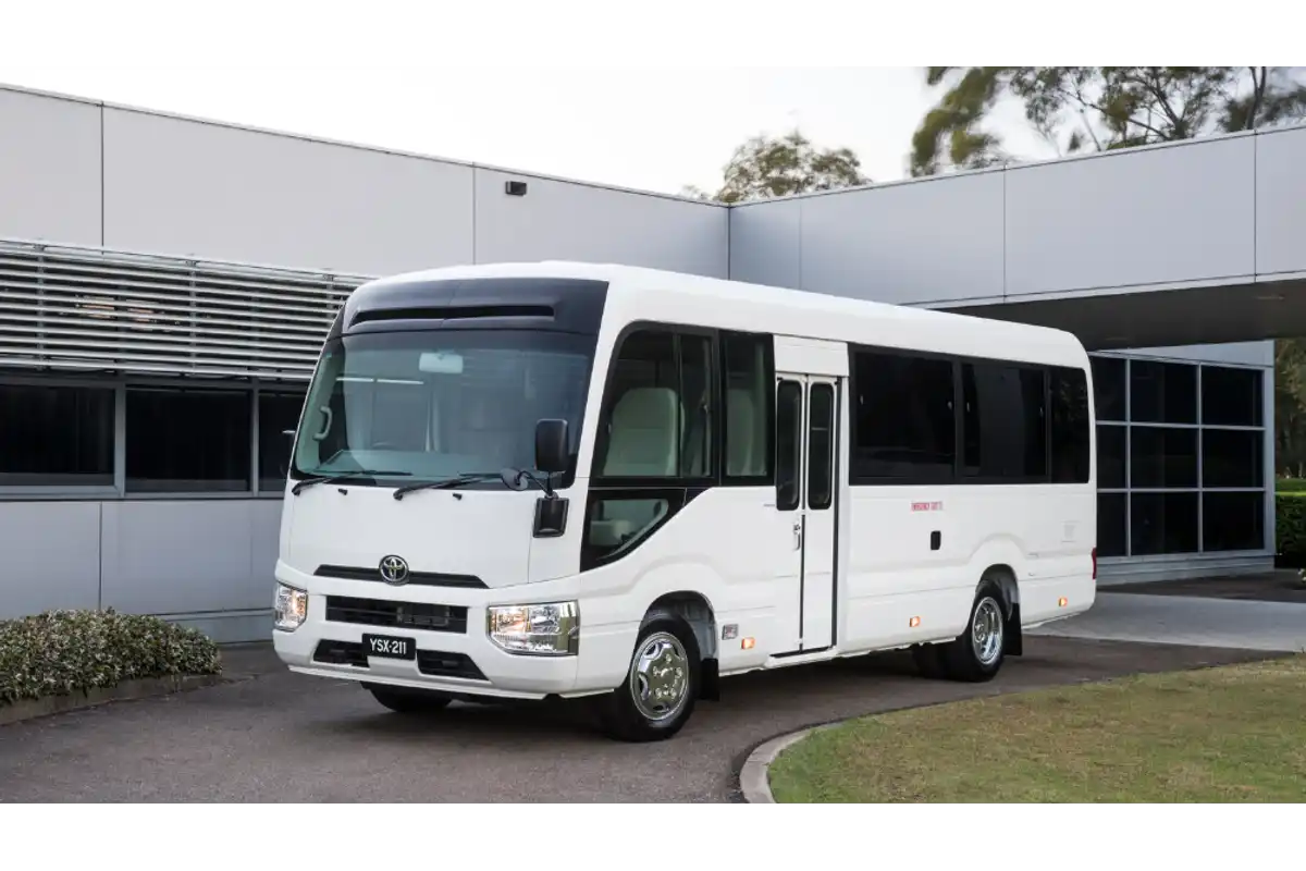 Toyota 27 seats Coaster for rent
